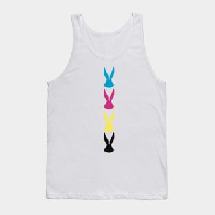 CMYK Rabbit Tank Top